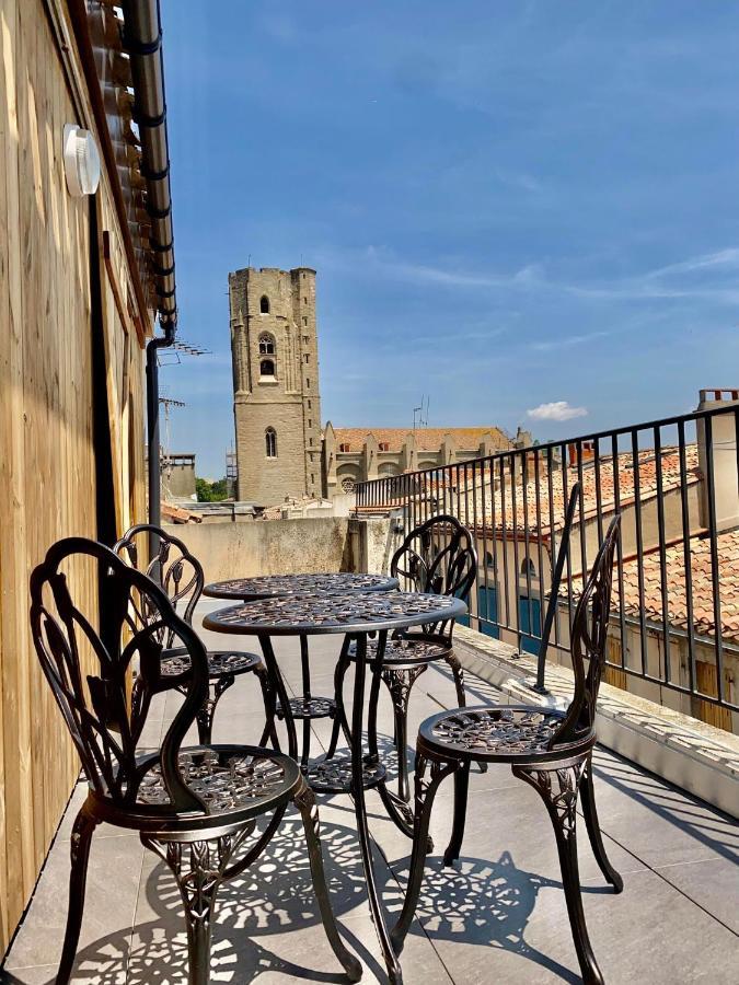 Rooftop Standing Place Carnot Carcassone Exterior photo
